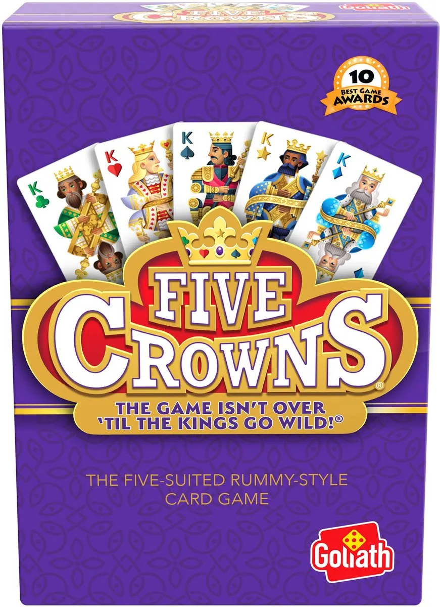 Goliath Five Crowns Kaartspel - Strategiespel - 1-7 Spelers