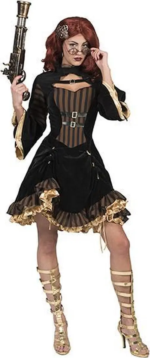 Espa Funny Fashion Steampunk Kostuum Hot Steampunk Sally - Maat L/XL