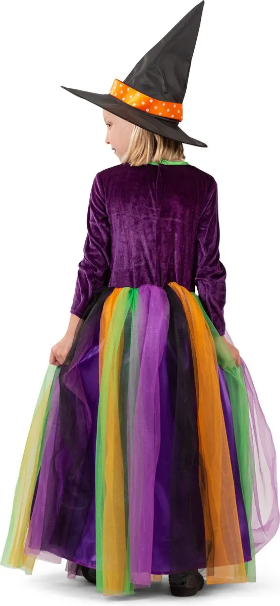 Espa Heksje Wilma Verkleedkleding Maat 104 - Paars