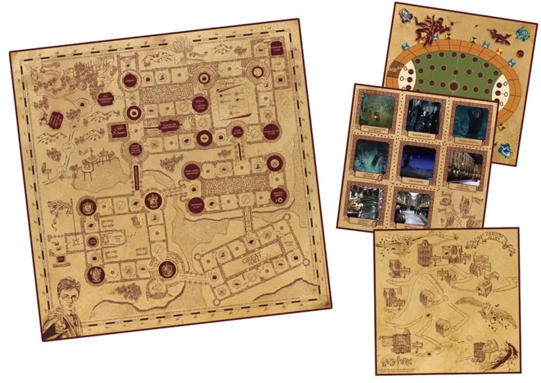 Topi Games Harry Potter A Year At Hogwarts Bordspel - 6 Spelers
