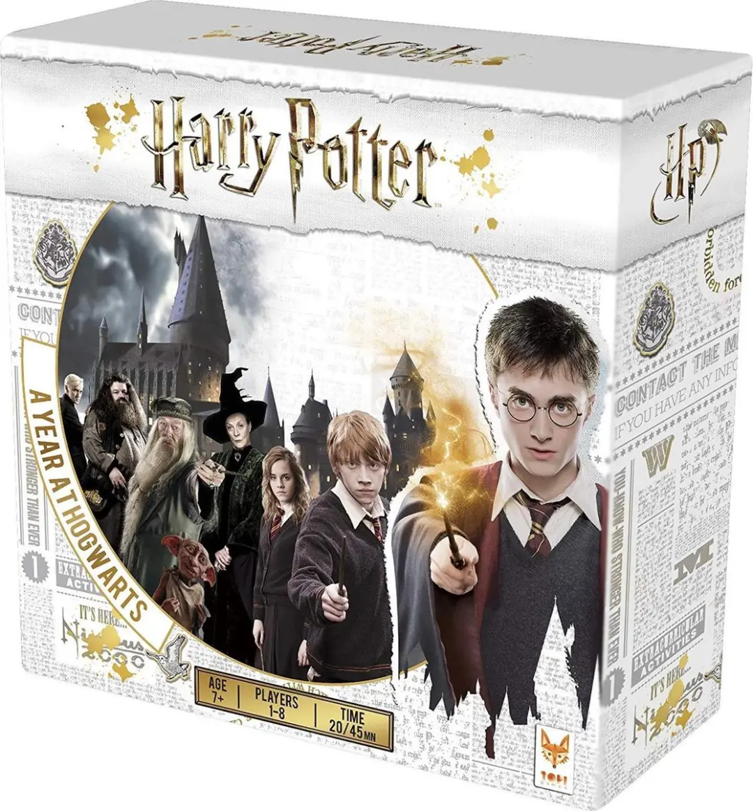 Topi Games Harry Potter A Year At Hogwarts Bordspel - 6 Spelers