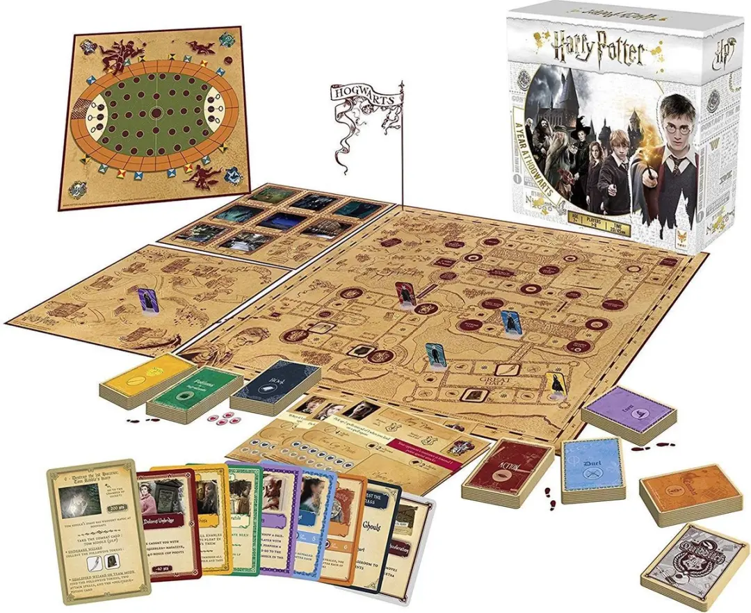 Topi Games Harry Potter A Year At Hogwarts Bordspel - 6 Spelers