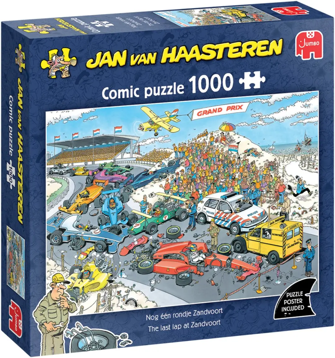 Jan van Haasteren Nog één rondje Zandvoort Puzzel