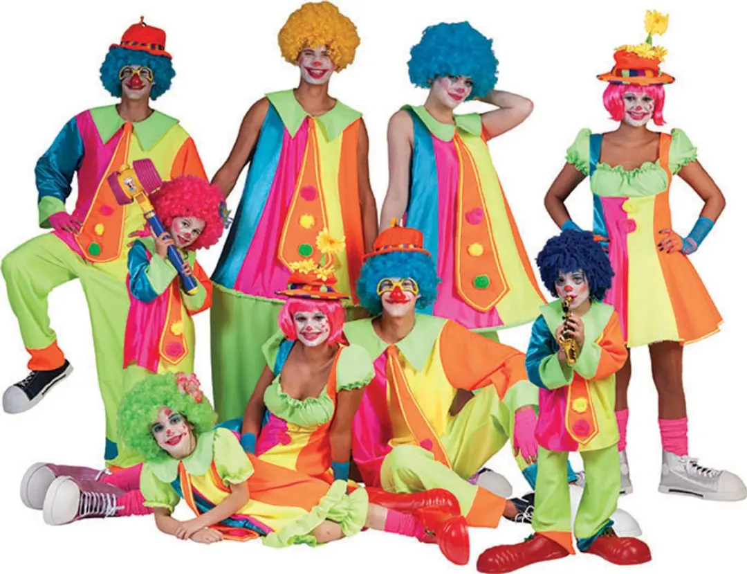 Espa Clownsjurk Big Mamma - One Size - Regenboog