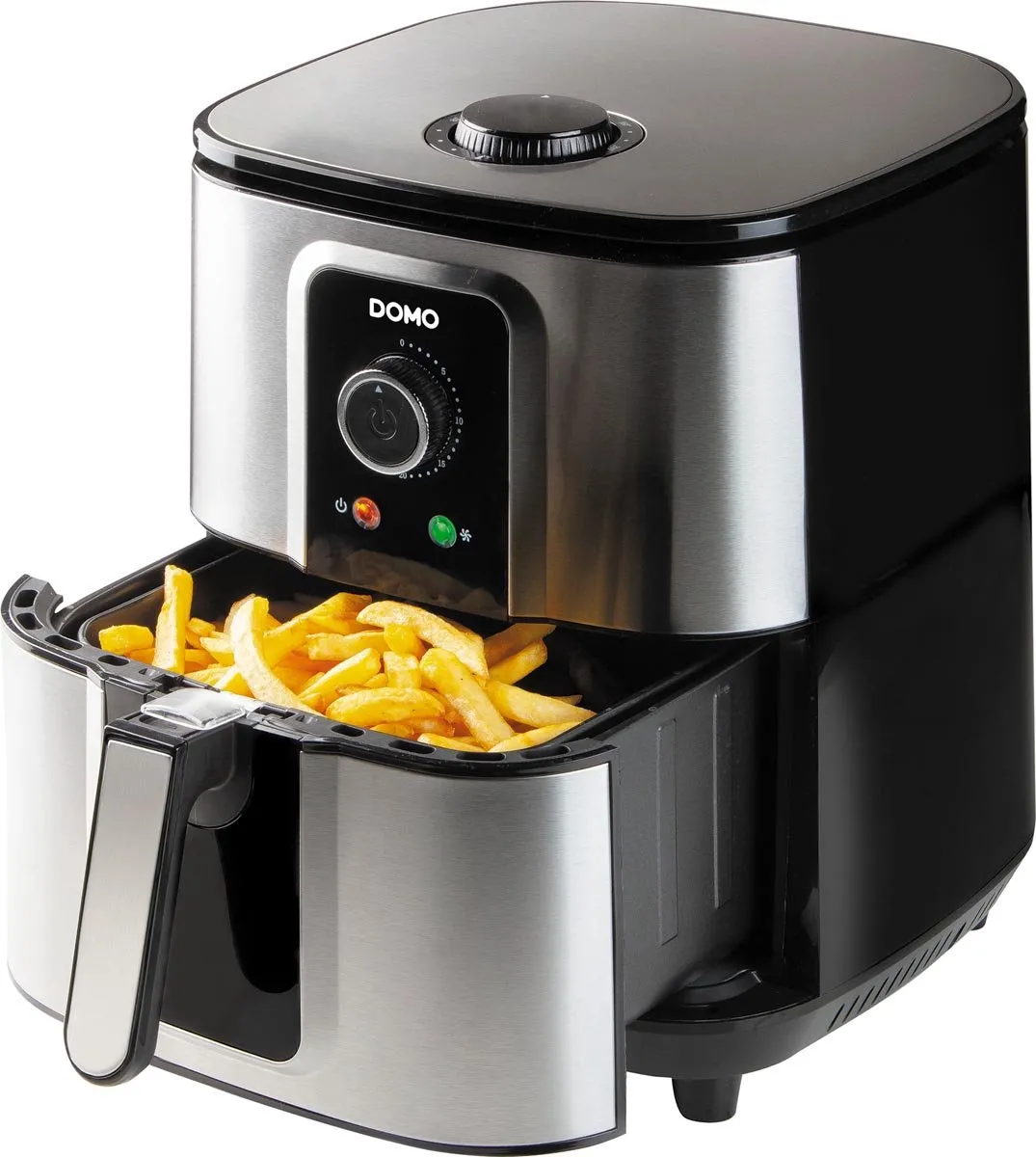 Domo DO536FR Heteluchtfriteuse 1800W - 5,5L - Zwart/Zilver