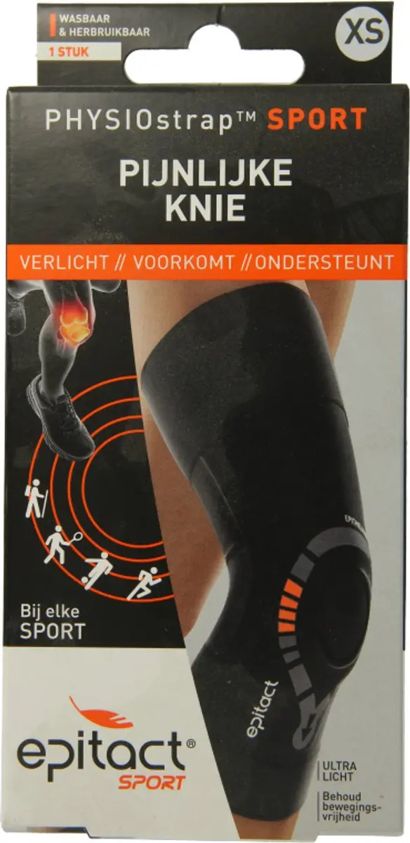 Epitact Knie PhysioStrap Sport XS - 1 Stuks