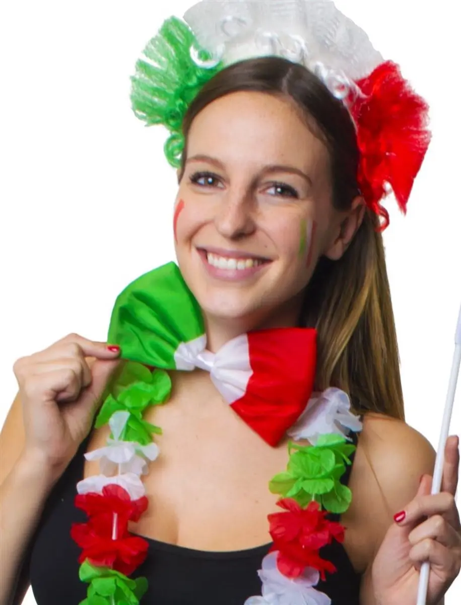 Espa Vlinderdas Italië - Groen-wit-rood
