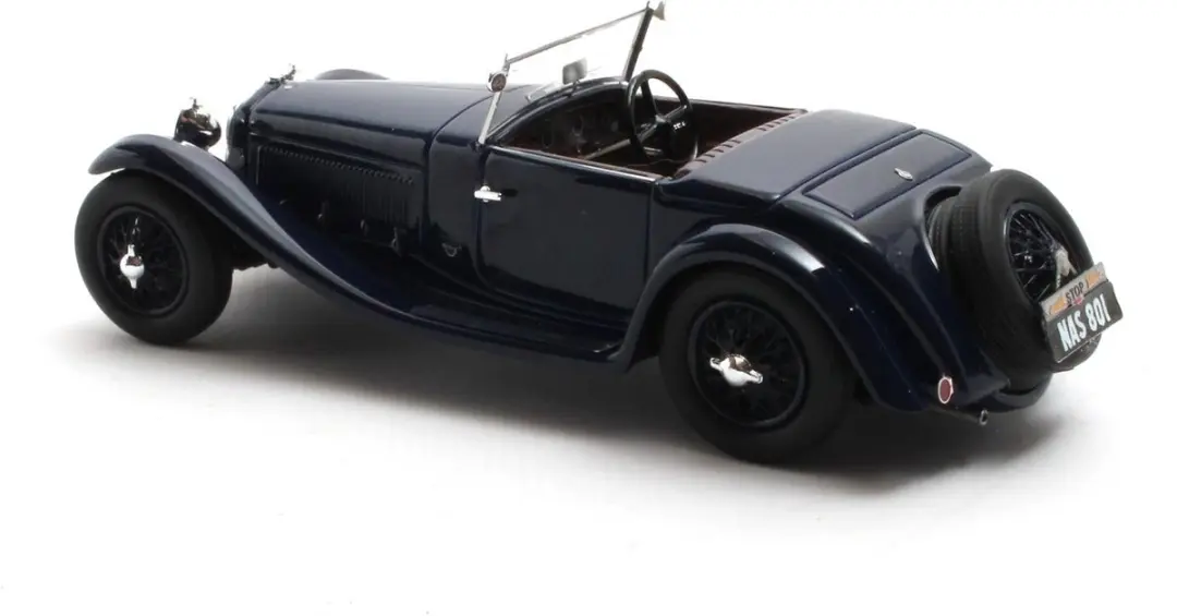 Matrix Alfa Romeo 6C 1750 Series V Gran Sport Figoni Roadster 1932 - 1:43 - Blauw