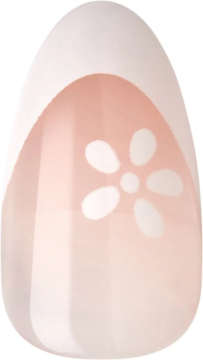 Kiss imPRESS Amandel Nagels Modern Franse Fearless - 30 Stuks - afbeelding 6 van 6