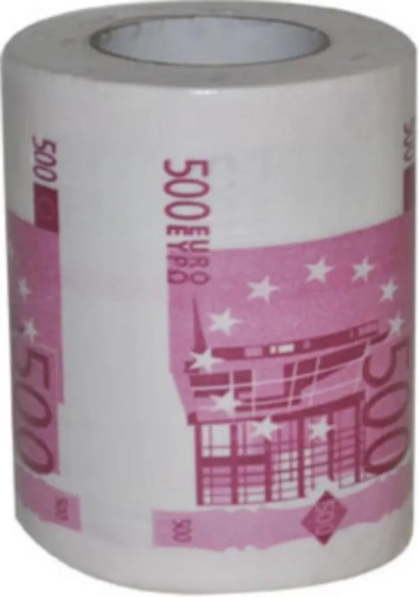 ESPA WC-papier 500 Eurobiljetten Roze
