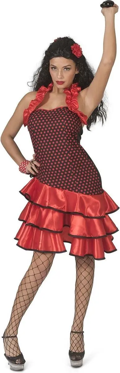 Espa Spaanse jurk Cassandra - Rood