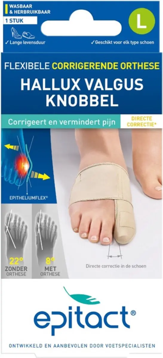 Epitact Hallux Valgus Orthese XL - 1 Stuks