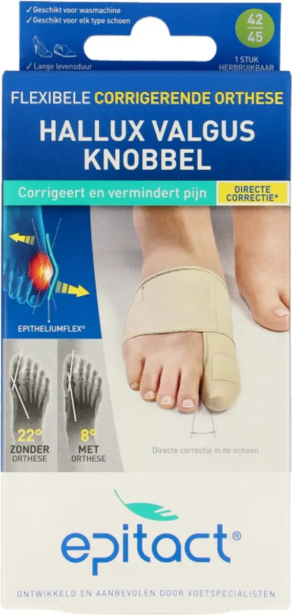 Epitact Hallux Valgus Orthese XL - 1 Stuks