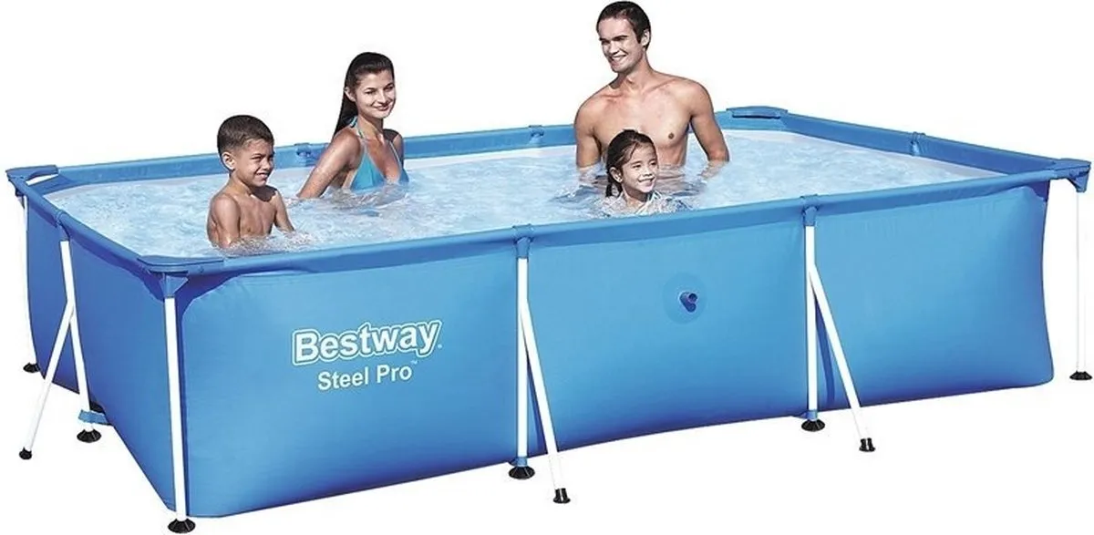 Bestway Steel Pro 300x201x66cm Opzetzwembad - 3300L - Blauw