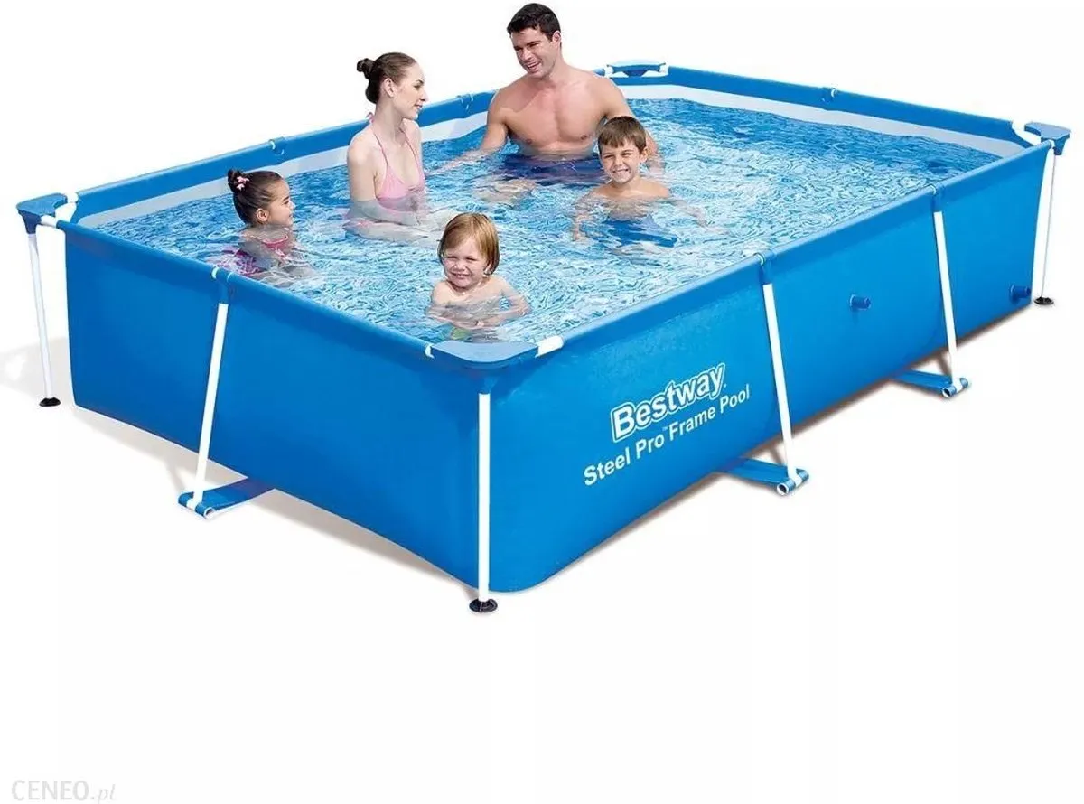 Bestway Steel Pro 300x201x66cm Opzetzwembad - 3300L - Blauw