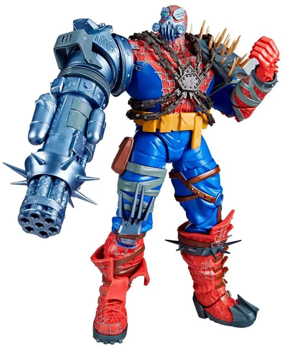 Marvel Spider-Man Across The Spider-Verse Marvel Legends Deluxe Cyborg Spider-Woman 15cm