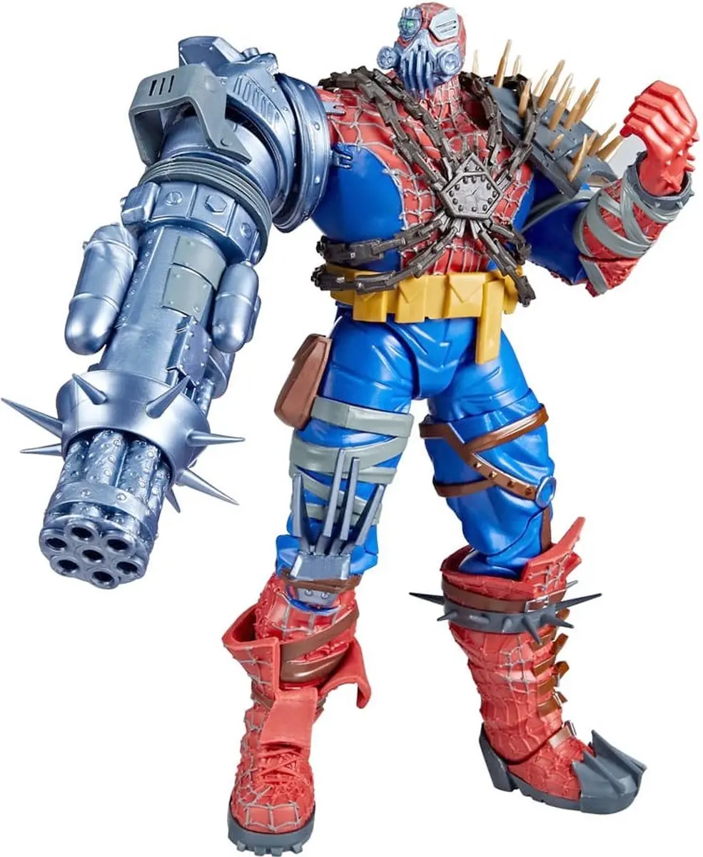 Marvel Spider-Man Across The Spider-Verse Marvel Legends Deluxe Cyborg Spider-Wo