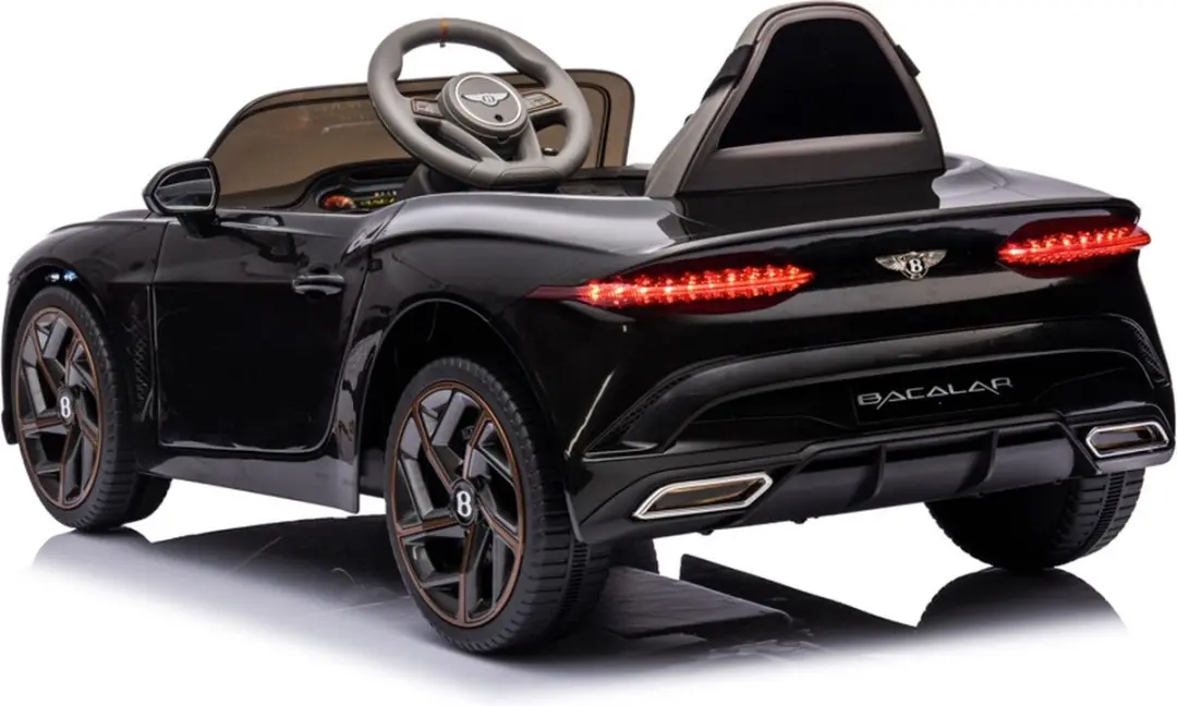 Bentley Bacalar Kinderauto 12V - Zwart - afbeelding 6 van 6