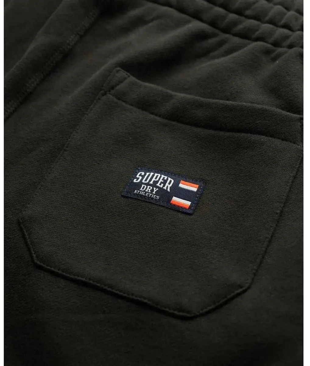 Superdry Essential Logo Trainingsbroek M - Dark Grey Green