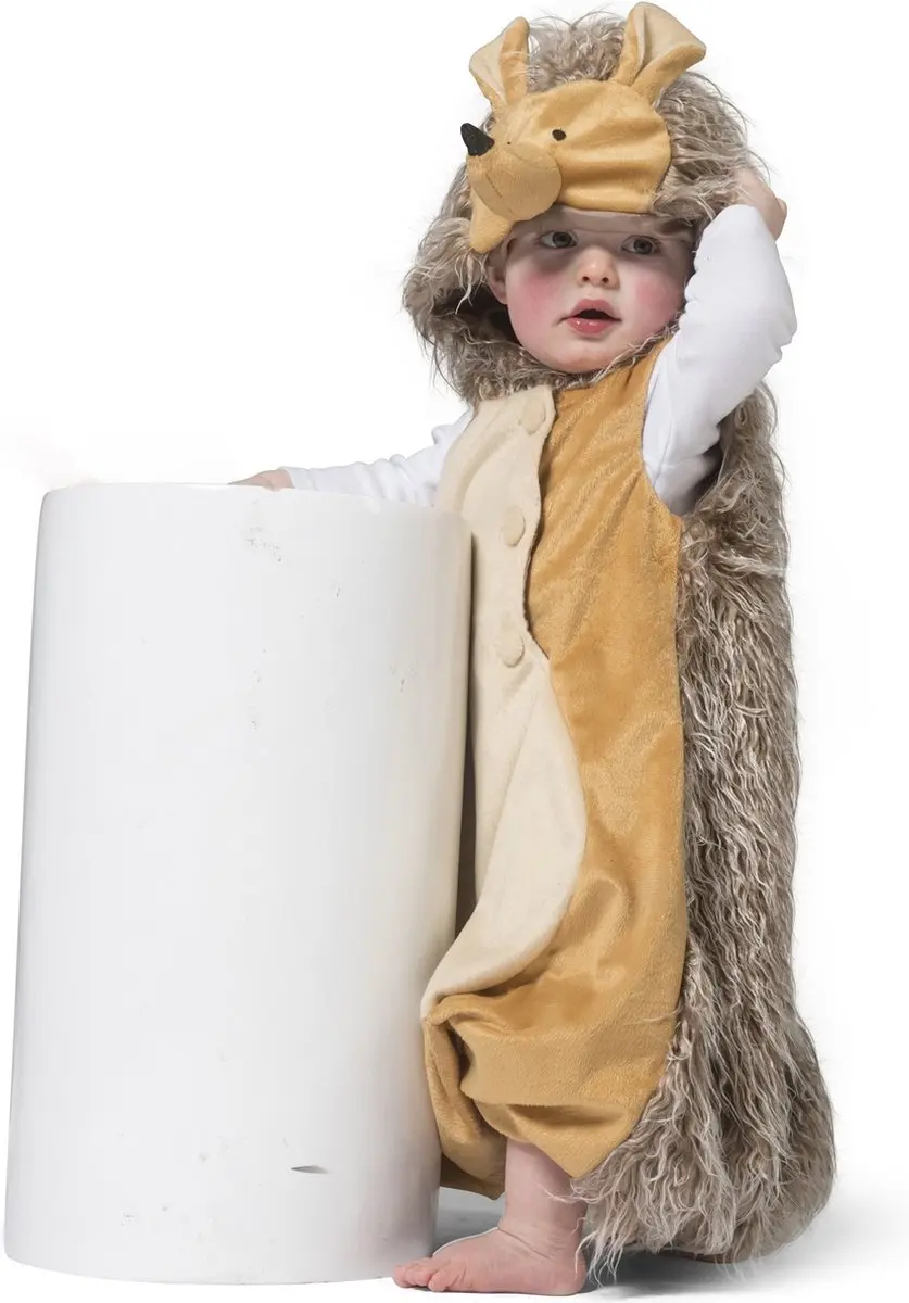 Espa Funny Fashion Egel Kostuum - Bruin - Maat 92