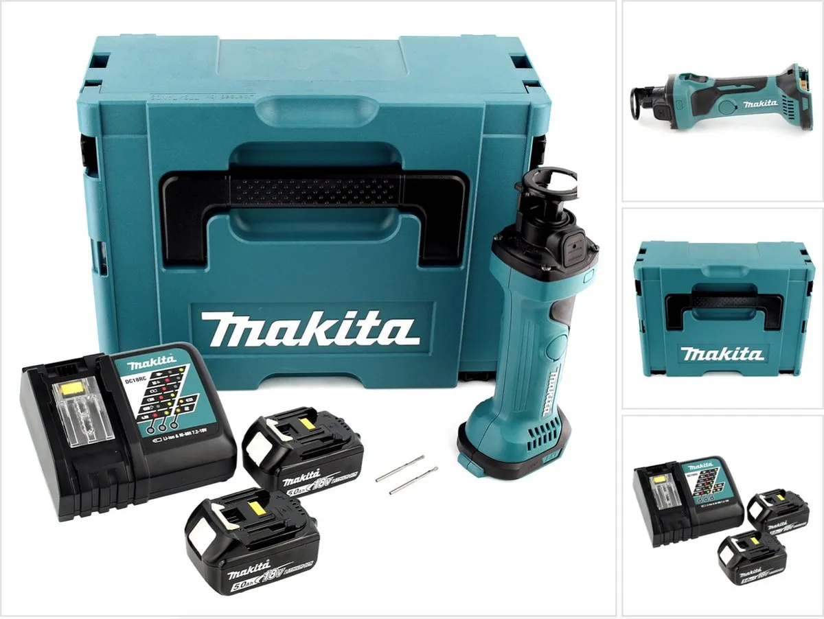 Makita DCO 180 RTJ Accu-Rotatiesnijder 18V
