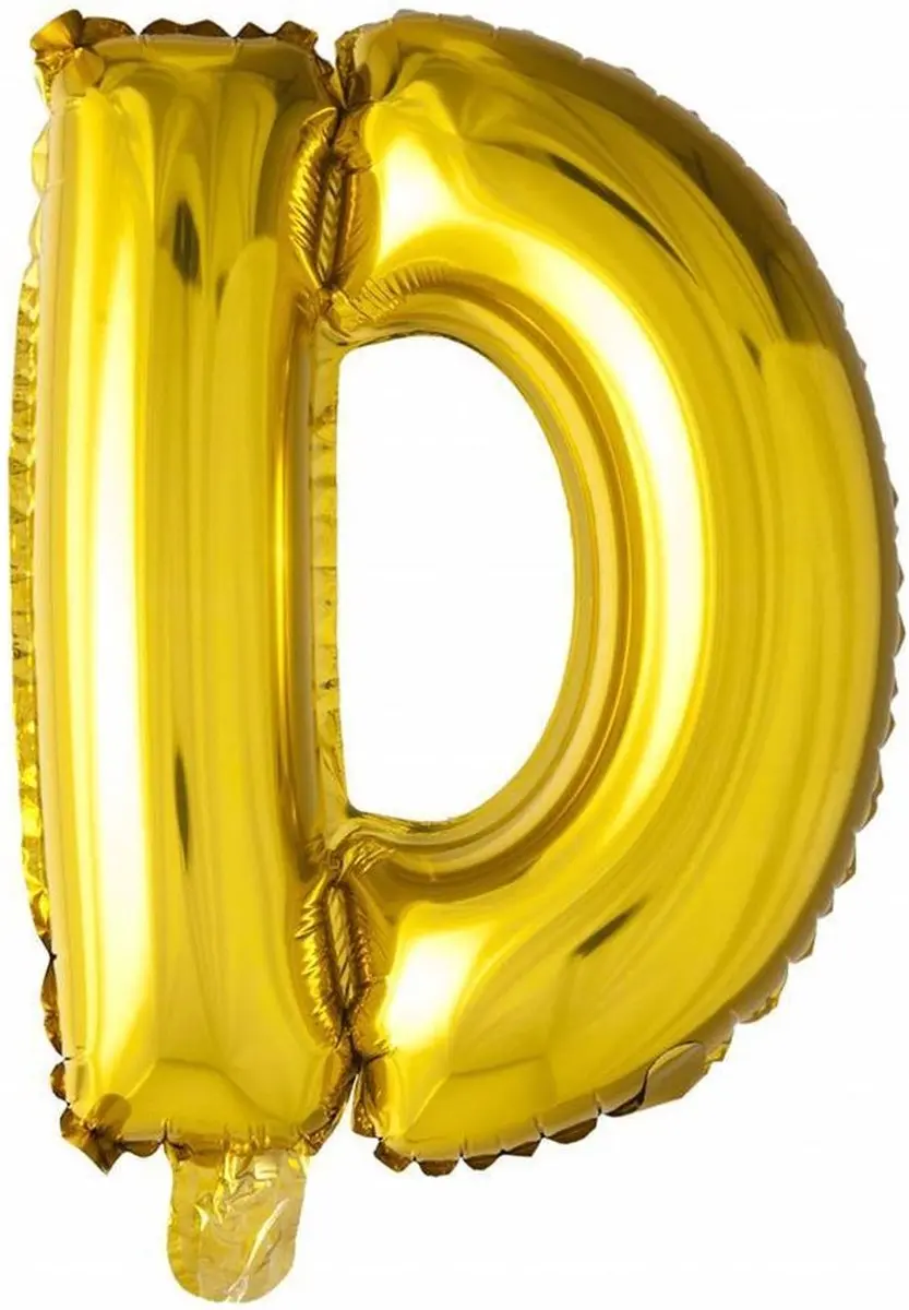 Espa Folie Ballon Letter D Goud 41cm