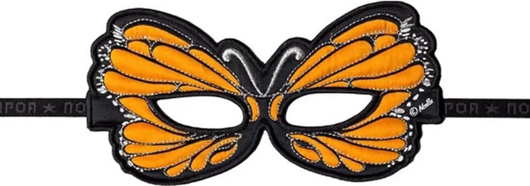 Douglas Vlinder Oogmasker - Oranje
