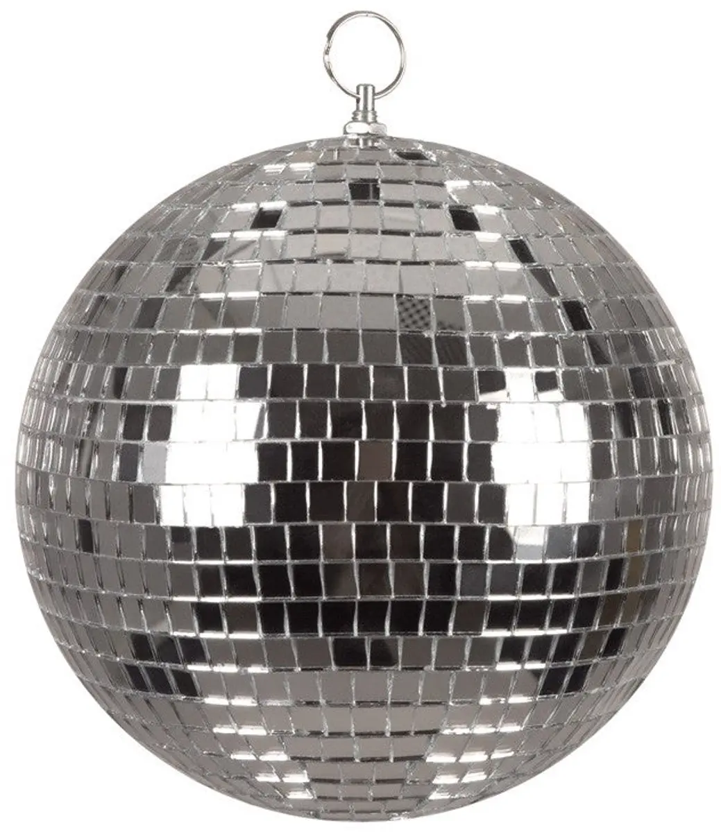 Espa Glitterbal 30cm - Zilver/Grijs