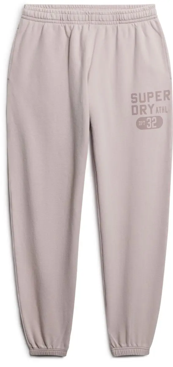 Superdry Vintage Washed Graphic Trainingsbroek L - Grijs