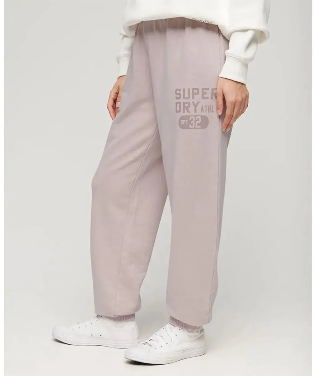 Superdry Vintage Washed Graphic Trainingsbroek L - Grijs - afbeelding 6 van 6