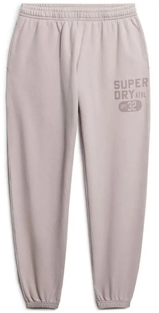 Superdry Vintage Washed Graphic Trainingsbroek L - Grijs