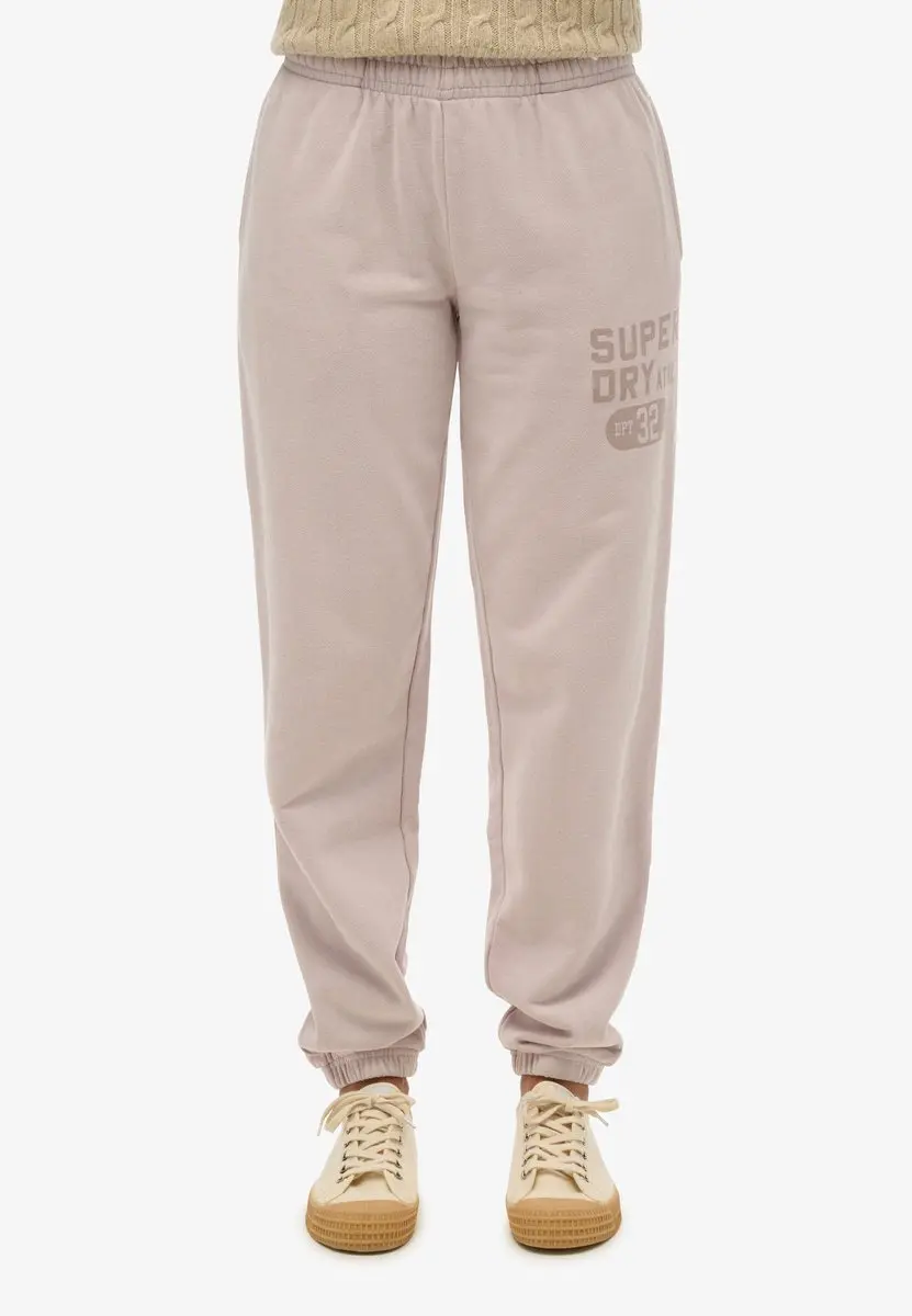 Superdry Vintage Washed Graphic Trainingsbroek L - Grijs