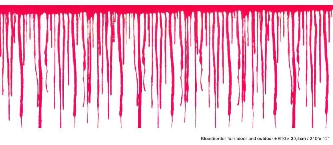 Espa Dripping Blood Scenesetter 6m - Rood