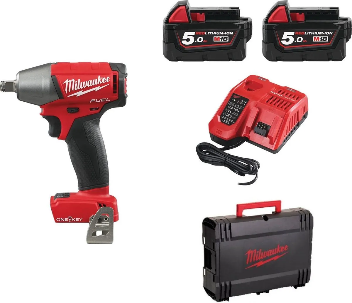 Milwaukee M18 ONEIWF12-502X Slagmoersleutel