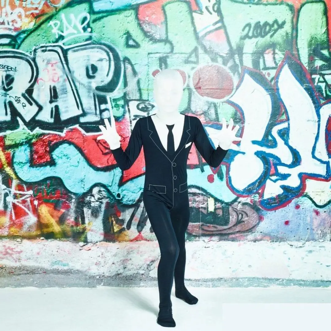 Espa Morphsuit Slenderman Kind - Maat M