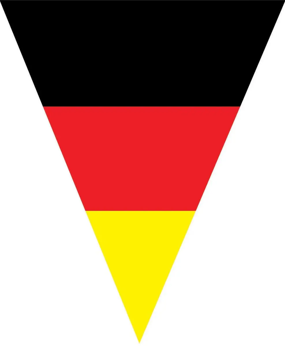 Espa Duitsland Vlaggenslinger 5m - Multicolor