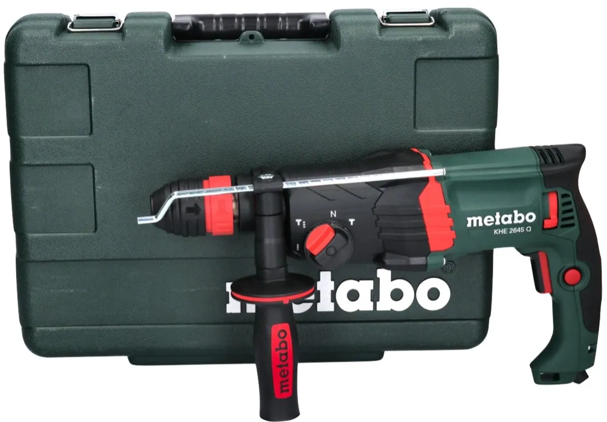 Metabo KHE 2645 Quick Combihamer 850W - 24mm Beton - afbeelding 6 van 6