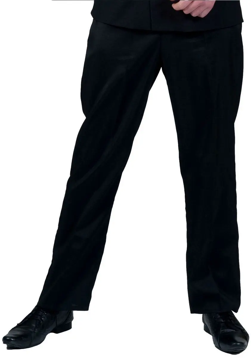Zwarte disco broek kind