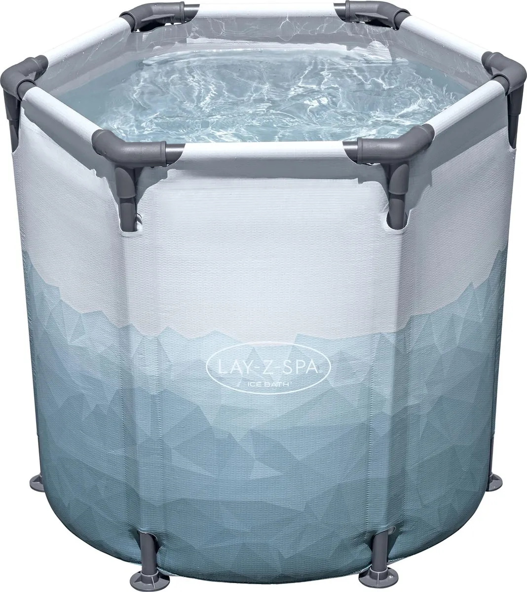 Bestway Lay Z Spa Frame IJsbad 6002K - Grijs/blauw