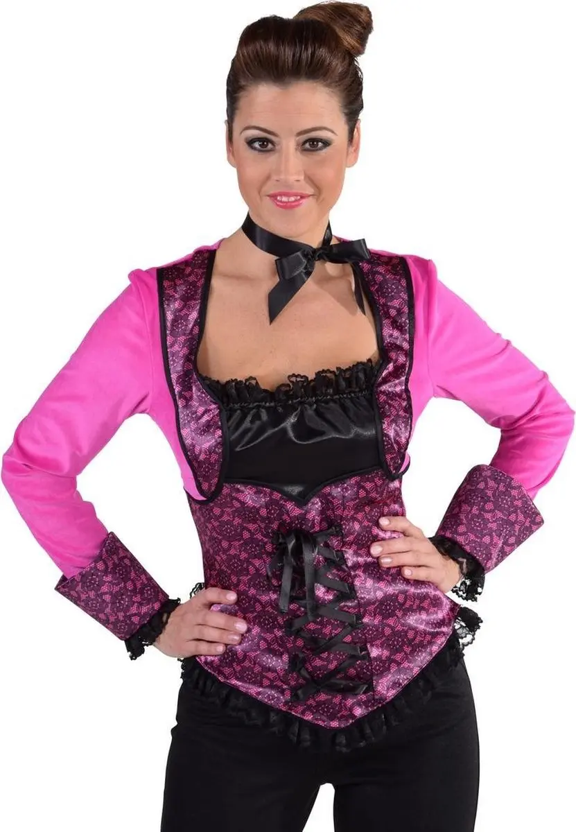 Top burlesque pink