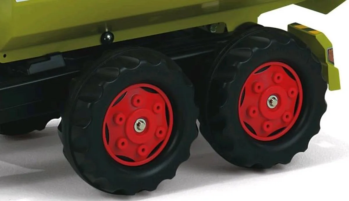 Rolly Toys RollyHalfpipe Trailer CLAAS - Groen