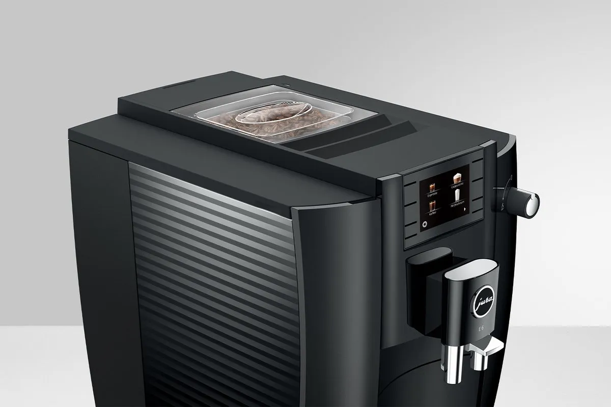 Jura E6 Volautomatische Espressomachine Piano Black - 11 Programma's