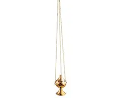 Espa Nep Wierookvat Goud - 8,5x14cm met Ketting