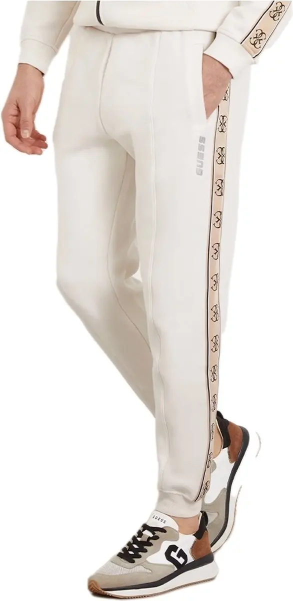 GUESS Mickey Muted Joggingbroek Wit