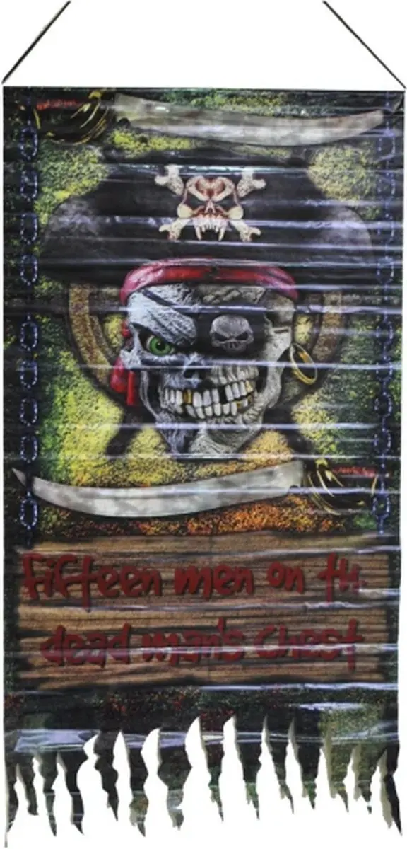 Espa Piratenvlag Halloween 120x55cm