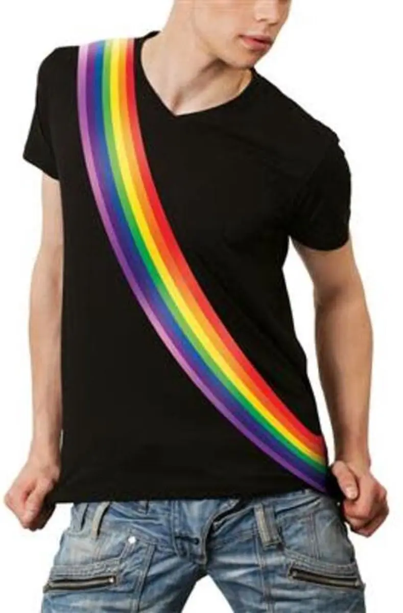 Sjerp in regenboogkleuren
