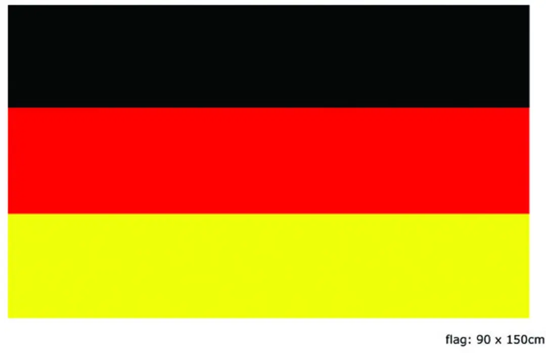 ESPA - Duitse vlag 90 x 150 cm