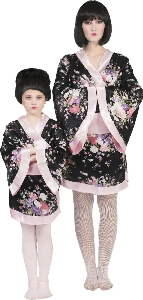 Espa Funny Fashion Kimono Roze Bloemen - Meisje Maat 164