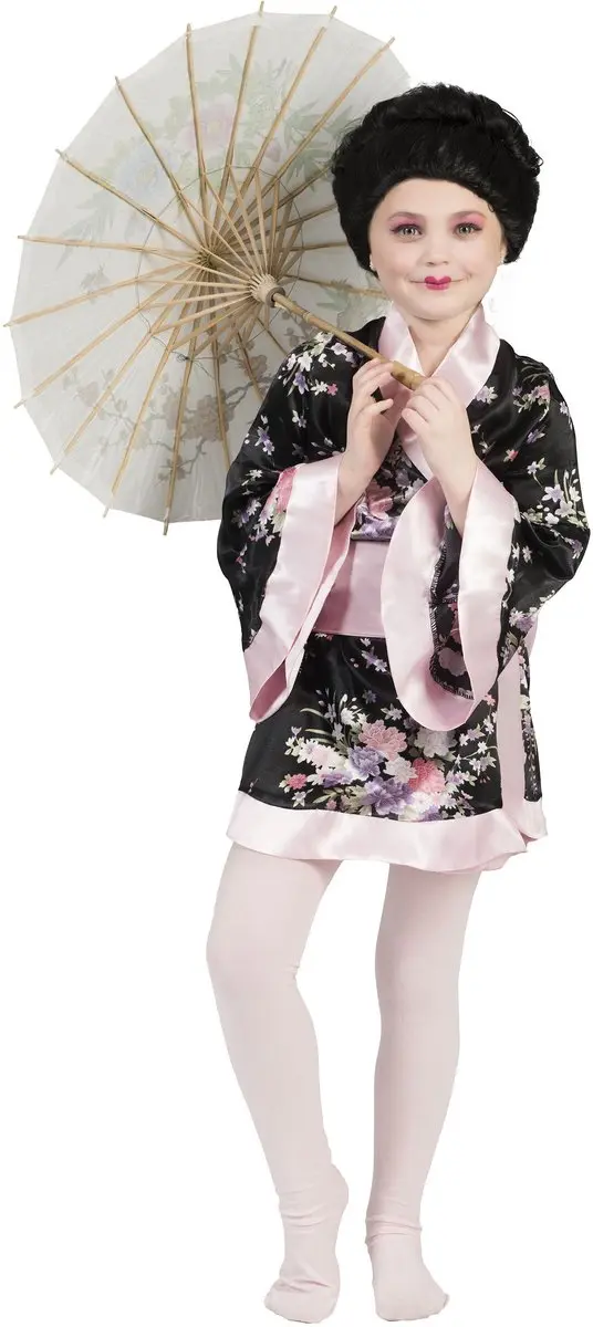 Espa Funny Fashion Kimono Roze Bloemen - Meisje Maat 164