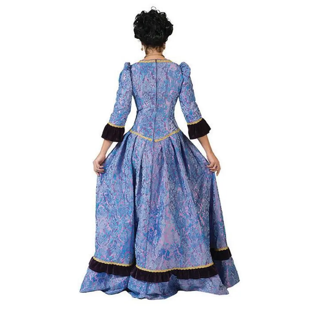 Espa Jonkvrouw Jurk Caroline - Maat 48/50 - Blauw